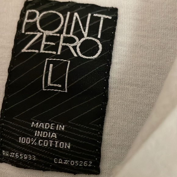 Point Zero hooded men’s t-shirt size large - Picture 4 of 10